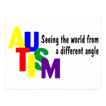 Seeing The World From A different Angle (Bright) Post Cards