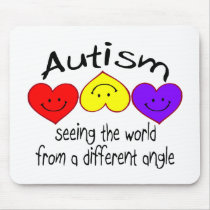 Seeing The World From A Different Angle (Hrts) Mouse Pad