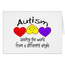 Seeing The World From Angle Greeting Card