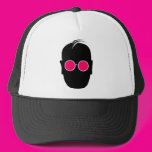 Seeing Through Rose Colored Glasses Mesh Hats