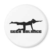 Seek Balance Yoga Magnets