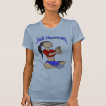 Seek Harmony t-shirts
