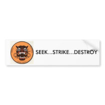 Seek Strike Destroy bumper stickers by ntharp Seek Strike Destroy bumper stickers