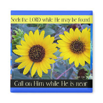 "Seek the Lord" magnet by dollargrafix "Seek the Lord" magnet