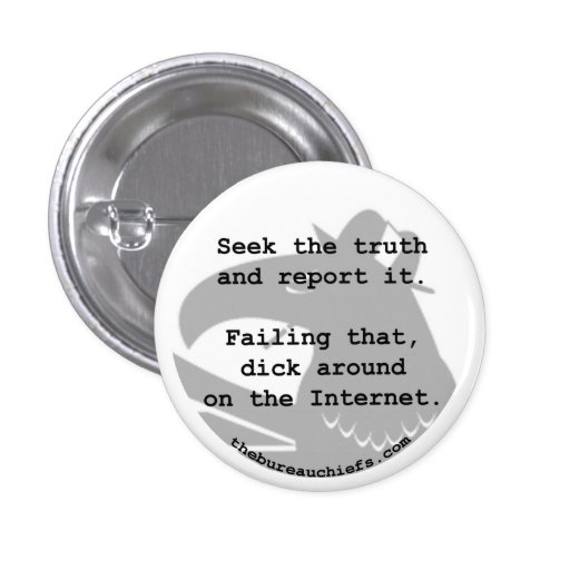 Seek the Truth 1.25" Button