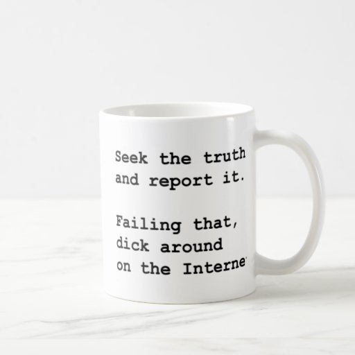 Seek the Truth Mug