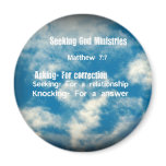 Seeking God Ministries logo magnets