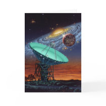 Seeking Intelligent Life in the Milky Way Card