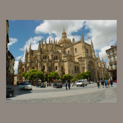 Segovia Cathedral-Spain Poster by jacinto888