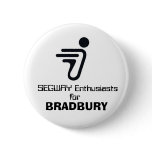 SEGWAY, Enthusiasts , for, BRADBURY buttons