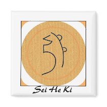 Sei He Ki Reiki Symbol Fridge Magnet