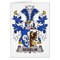 Seidelin Family Crest cards