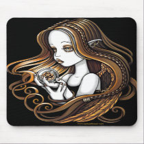 "Seika" Amber Rose Crystal Ball Angel Mousepad mousepads
