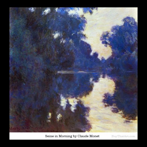 Seine in Morning by Claude Monet Print