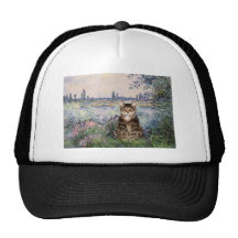 Seine - Tabby Tiger cat 30 Mesh Hat