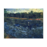 Seine with a Rowing Boat, Vincent van Gogh Post Cards