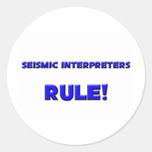 Seismic Interpreters Rule! Sticker