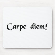 Seize the day. mouse pads