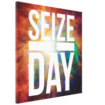 Seize the Day Nebula Canvas Prints