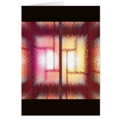 Seizing the Moment Greeting Card by abstract_3D_design
