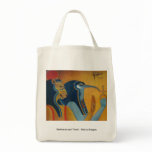 Sekhmet and Thoth grocery bag