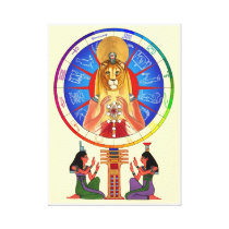 Sekhmet Balances Time canvas prints