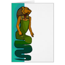 Sekhmet Blank Card