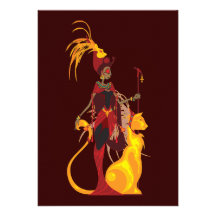 Sekhmet Invitations