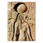 Sekhmet Lioness Hieroglyphic Greeting Card
