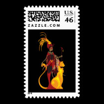Sekhmet Postage Stamps stamps