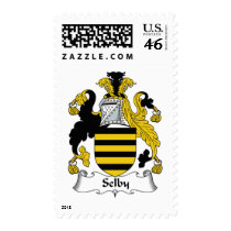Selby Family Crest Stamps