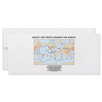 Select Hot Spots Around The World rack cards