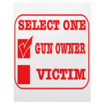 Select One Gun Owner or Victim Letterhead Template