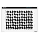 Select Your Color Houndstooth Pattern Decal For 15" Laptop