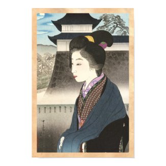 Selected Views of Kyoto, Moon at Nijo Castle Posters