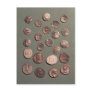 Selection Celtic and Roman  coins found Postcards