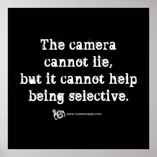 Selective Photography Quote Posters