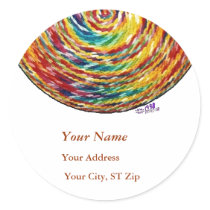 "self and Self" Address Labels stickers