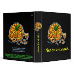 Self-Carving Jack-o-lantern binder