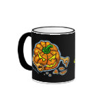 Self-Carving Jack-o-lantern Halloween mug