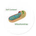 self centered mitochondriac stickers
