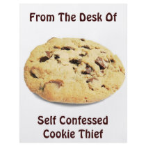 Self Confessed Cookie Thief! - Office Flyer