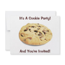 Self Confessed Cookie Thief! - Party Invitation