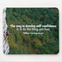 Self Confidence Inspirational Mouse Pad