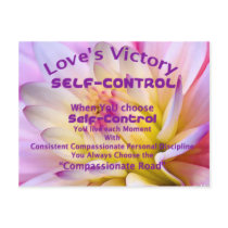 Self-Control PostCard