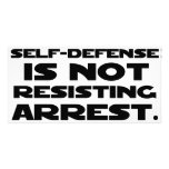 Self-Defense3 Photo Card Template