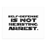 Self-Defense3 Washed Heavy Post Cards