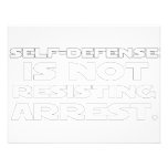 Self-Defense5 invitations