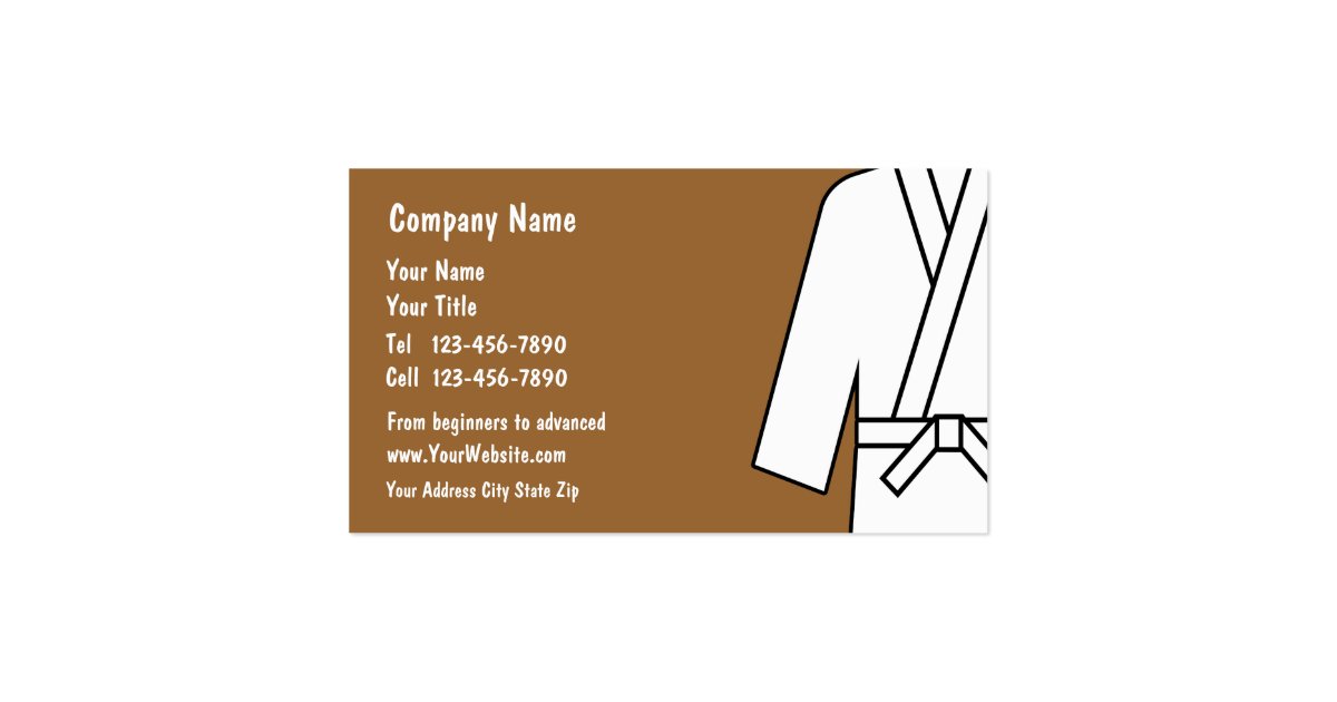 Self Defense Business Cards Zazzle