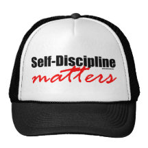 Self-Discipline Matters Hats